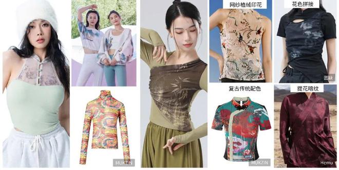 新中式kaiyun开云官网瑜伽服 两大趋势热点结合服装设计可以如何做？(图8)